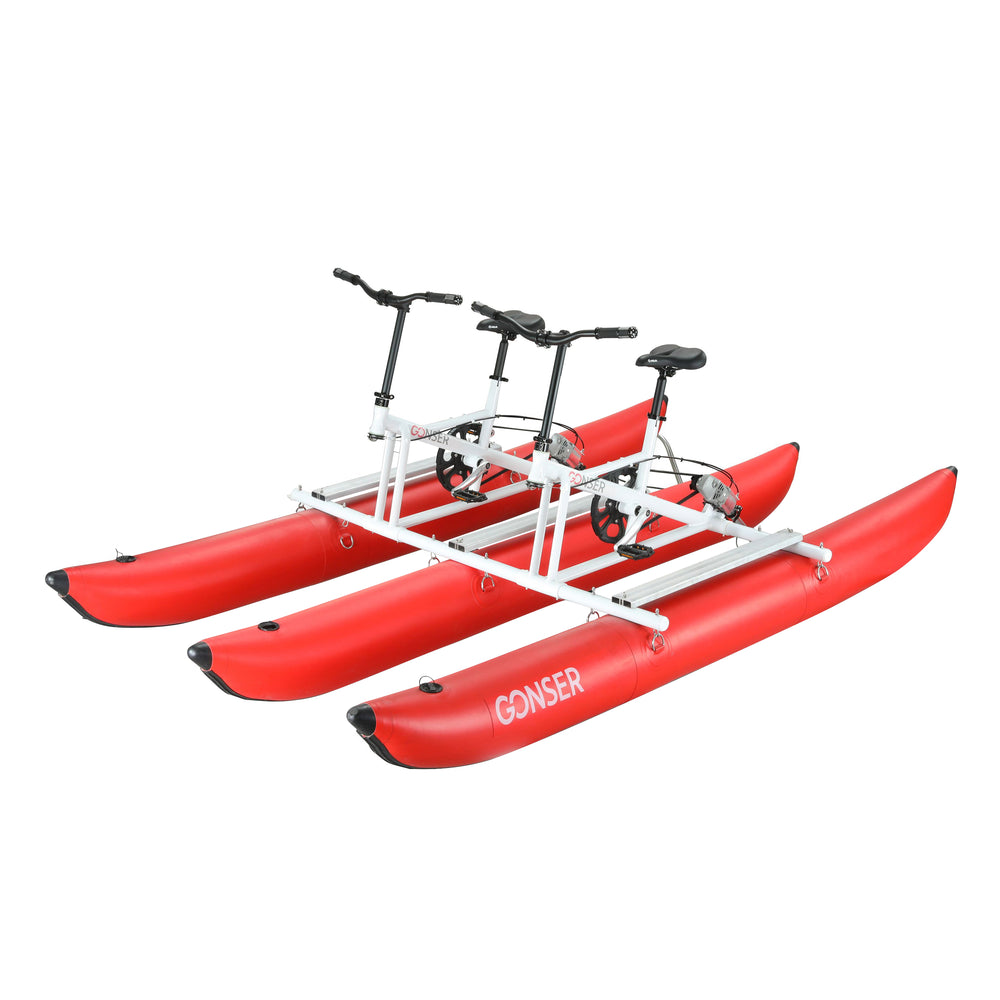 tandem de vélo nautique