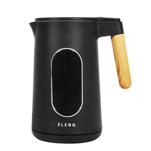 Wasserkocher mit Temperaturwahl 1.7L schwarz