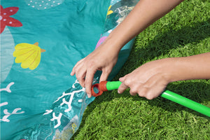 Wassermatte mit Sprinkler UNDERWATER 165 cm