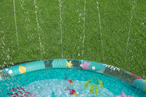 Wassermatte mit Sprinkler UNDERWATER 165 cm