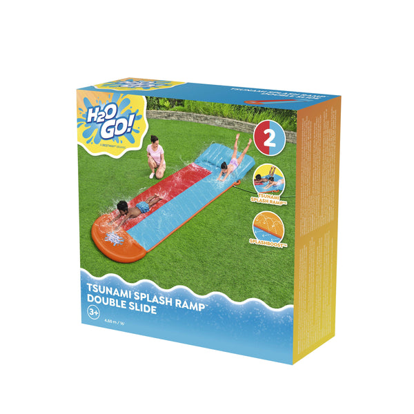 Wasserrutsche Tsunami Splash - Double Slide