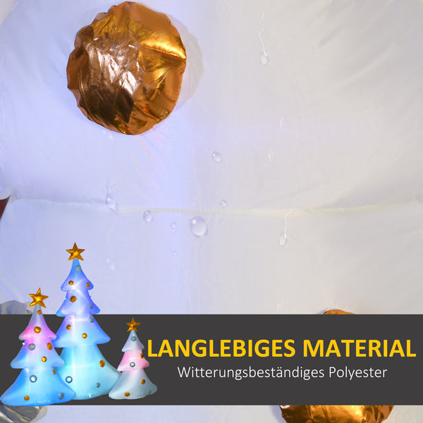 Weihnachtsbäume Aufblasbar 3er-Set inkl. Gebläse