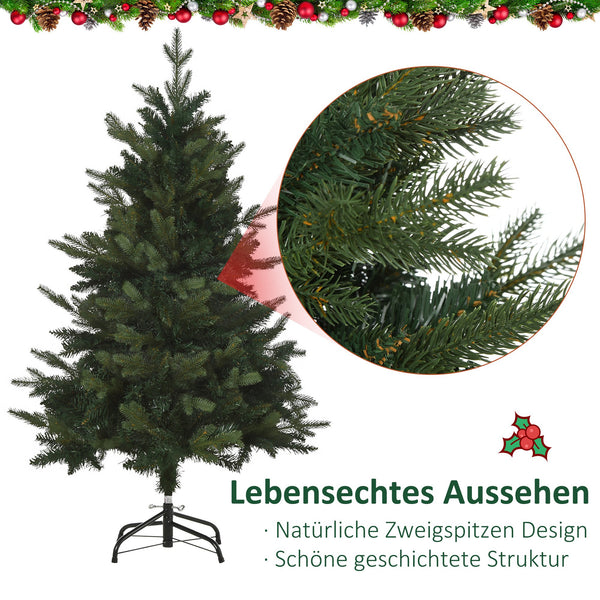 Weihnachtsbaum 120 cm 657 Zweige Ø85x120Hcm