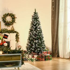 Weihnachtsbaum mit 618 Astspitzen 180cm Ø65x180cm