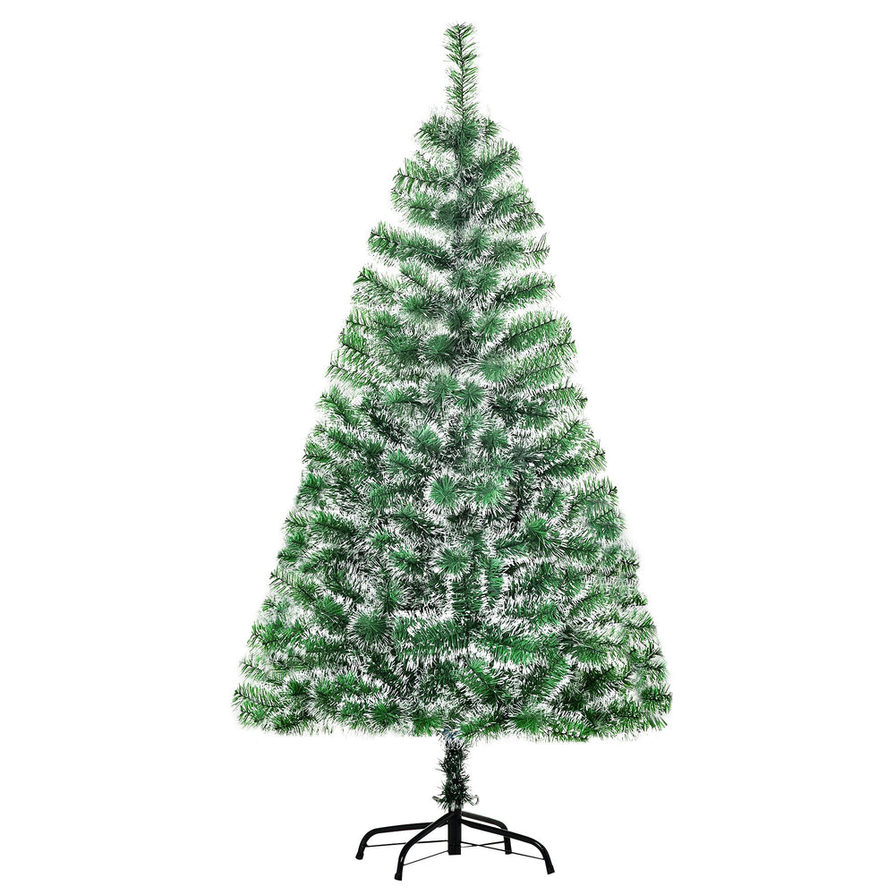 Albero di Natale con neve 150cm Albero di Natale artificiale