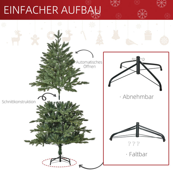 Weihnachtsbaum üppig 150cm 444 Spitzen