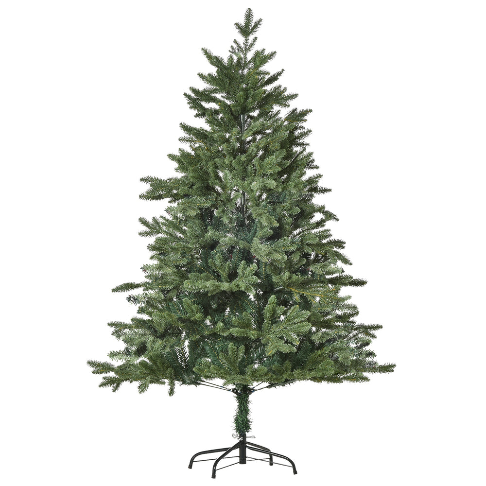 Albero di Natale lussureggiante, 150 cm, 444 punte