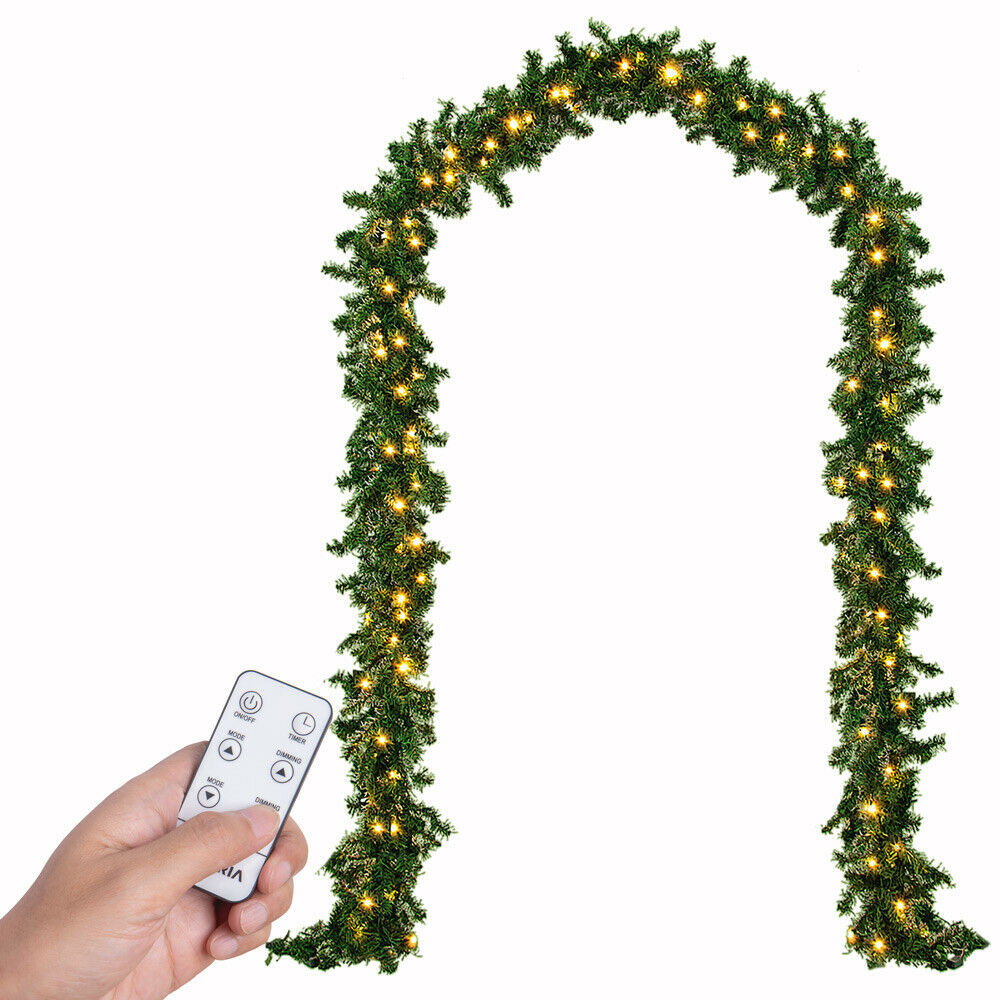 Ghirlanda natalizia 5m 100x LED ~ telecomando