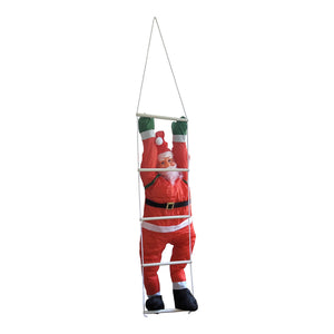 Santa Claus on a ladder, 165cm