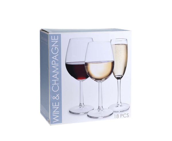 Weinglas Champagnerglas 18er Set