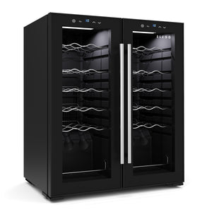 Weinkühlschrank 2 Zonen 36 Flaschen
