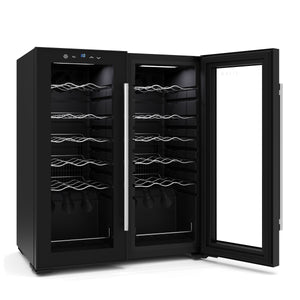 Weinkühlschrank 2 Zonen 36 Flaschen