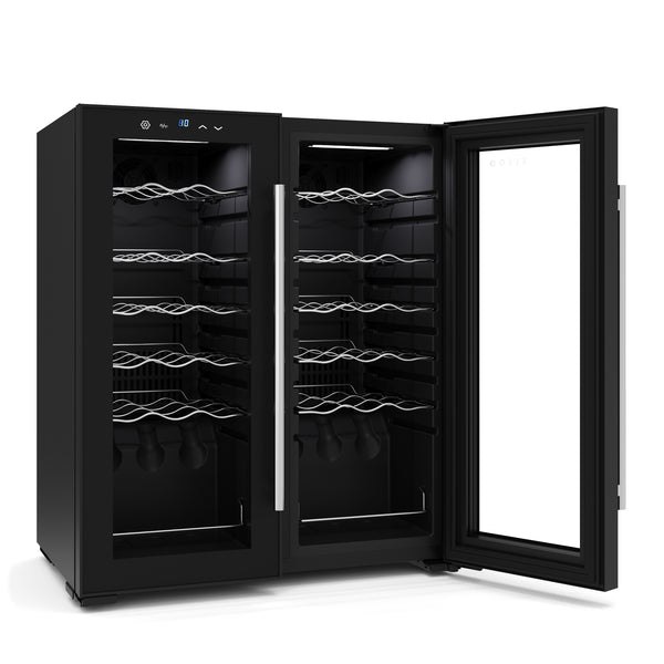 Weinkühlschrank 2 Zonen 36 Flaschen