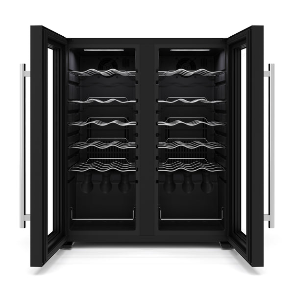 Weinkühlschrank 2 Zonen 36 Flaschen