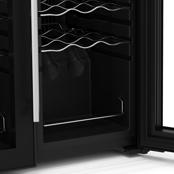 Weinkühlschrank 2 Zonen 36 Flaschen