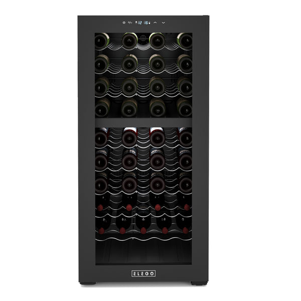 Weinkühlschrank 2 Zonen 66 Flaschen