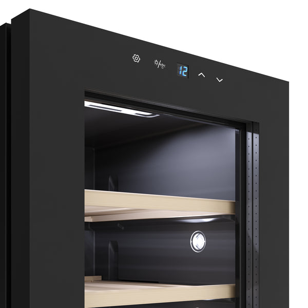 Weinkühlschrank mit Beleuchtung 34 Flaschen