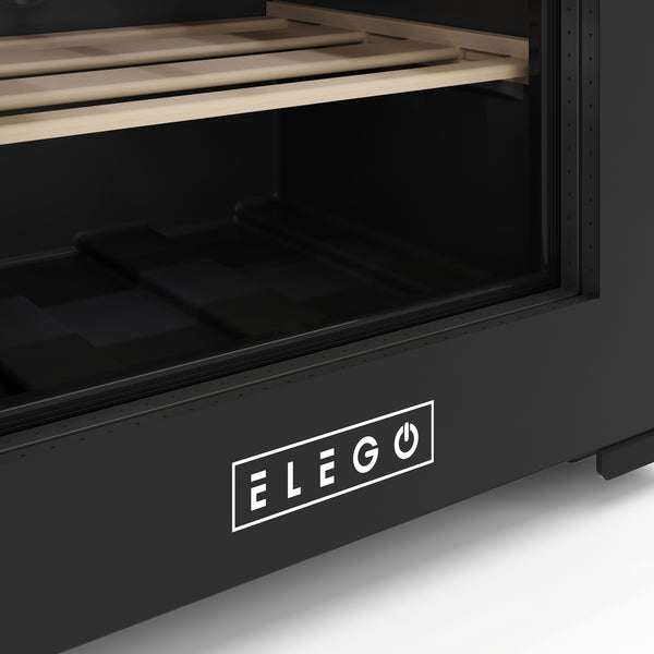 Weinkühlschrank mit Beleuchtung 34 Flaschen