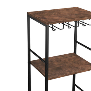 Weinregal Vintage BONITA für 16 Flaschen mit Schublade 40 x 148 cm