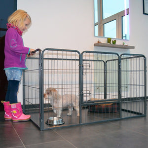 Puppy playpen H: 70cm Puppy run Free-range enclosure