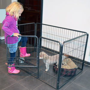 Puppy playpen H: 70cm Puppy run Free-range enclosure