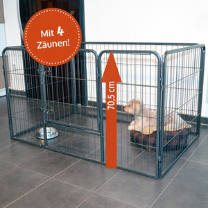 Puppy playpen H: 70cm Puppy run Free-range enclosure
