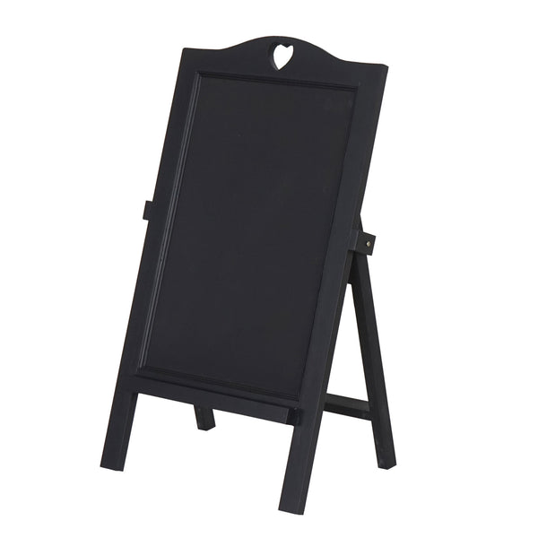 Werbetafel Dekotafel ~ schwarz lackiert