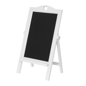 Werbetafel Dekotafel weiss lackiert