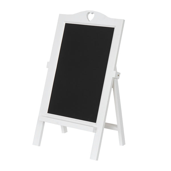 Werbetafel Dekotafel weiss lackiert