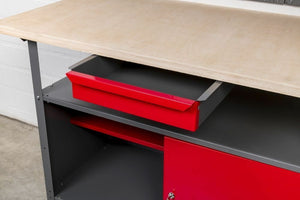 Werkbank Werktisch 120 x 60 x 85 cm abschliessbar