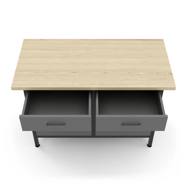 Workbench with base cabinet 120 x 60 cm