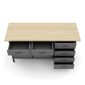Werkbank mit Unterschrank 160 x 60 cm