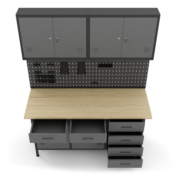 Werkstatt Set 5-teilig 160 cm