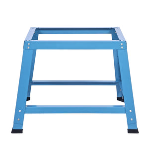 Werkstatt Untergestell Maschinenständer höhenverstellbar 87 x 71 x 55 - 87 cm blau