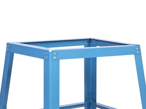 Werkstatt Untergestell Maschinenständer höhenverstellbar 87 x 71 x 55 - 87 cm blau