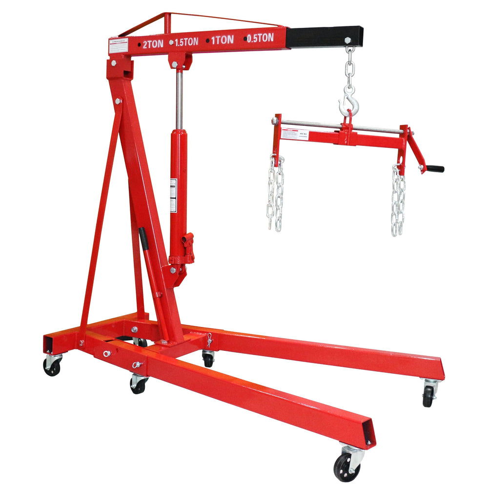 Workshop crane 2000 kg with balancer