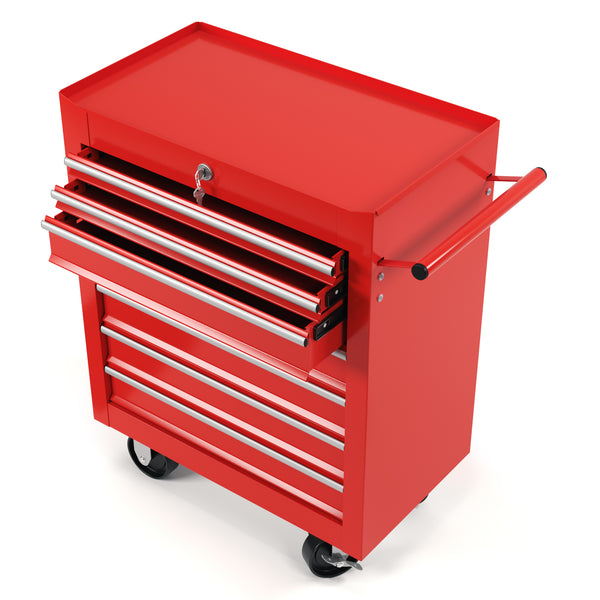 Werkstatt Rollwagen rot