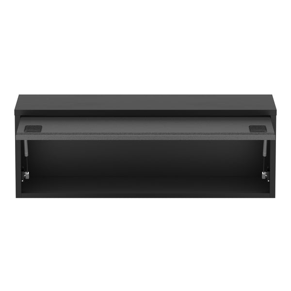 Werkzeugschrank Hängeschrank MAKSIMUS 100 x 35 cm anthrazit/schwarz