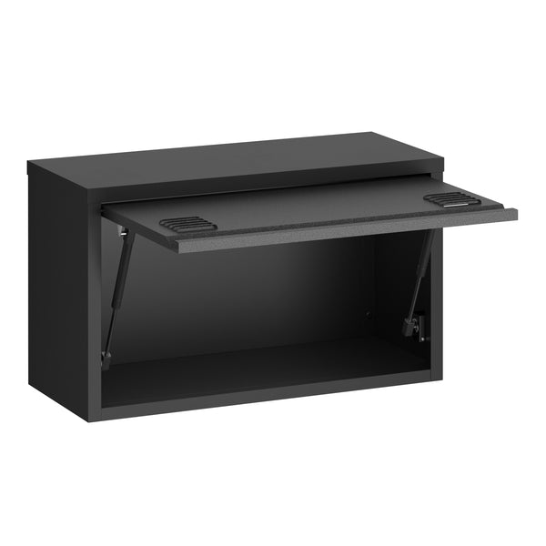 Werkzeugschrank Hängeschrank MAKSIMUS 60 x 35 cm anthrazit/schwarz