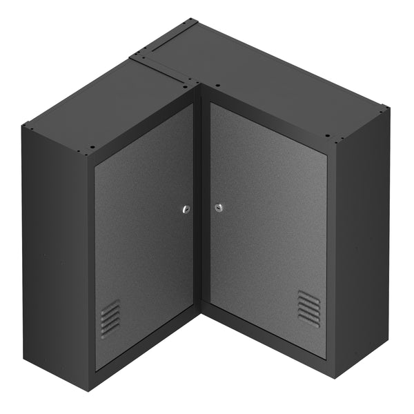 Werkzeugschrank Hängeschrank MAKSIMUS 60 x 60 cm anthrazit/schwarz