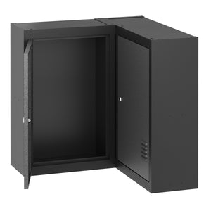 Werkzeugschrank Hängeschrank MAKSIMUS 60 x 60 cm anthrazit/schwarz
