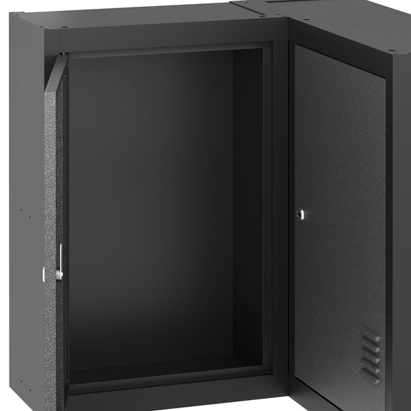 Werkzeugschrank Hängeschrank MAKSIMUS 60 x 60 cm anthrazit/schwarz