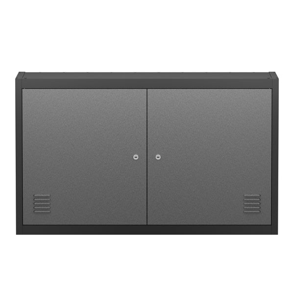 Werkzeugschrank Hängeschrank MAKSIMUS 100 x 60 cm anthrazit/schwarz