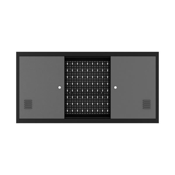 Werkzeugschrank mit Lochwand 120 x 60 cm