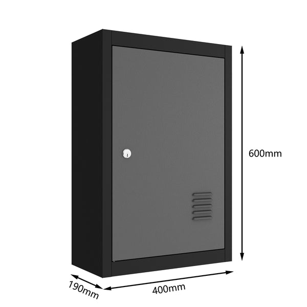 Werkzeugschrank mit Lochwand 40 x 60 cm