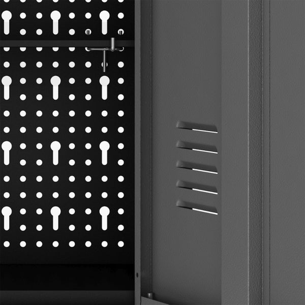 Werkzeugschrank mit Lochwand 40 x 60 cm