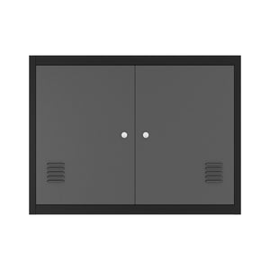 Werkzeugschrank mit Lochwand 80 x 60 cm