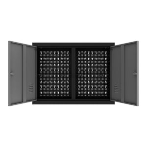 Werkzeugschrank mit Lochwand 80 x 60 cm