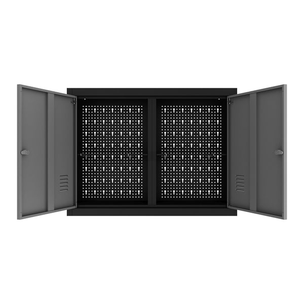 Werkzeugschrank mit Lochwand 80 x 60 cm