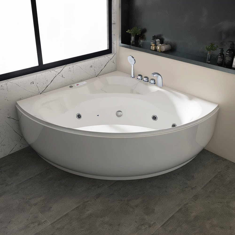 Vasca da bagno angolare idromassaggio TJARA 281L